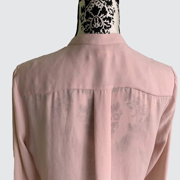 Joe Fresh Blush Pink Tunic Blouse - Picture 6 of 7